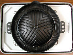 中期の鍋(隙間が有る)